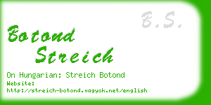 botond streich business card